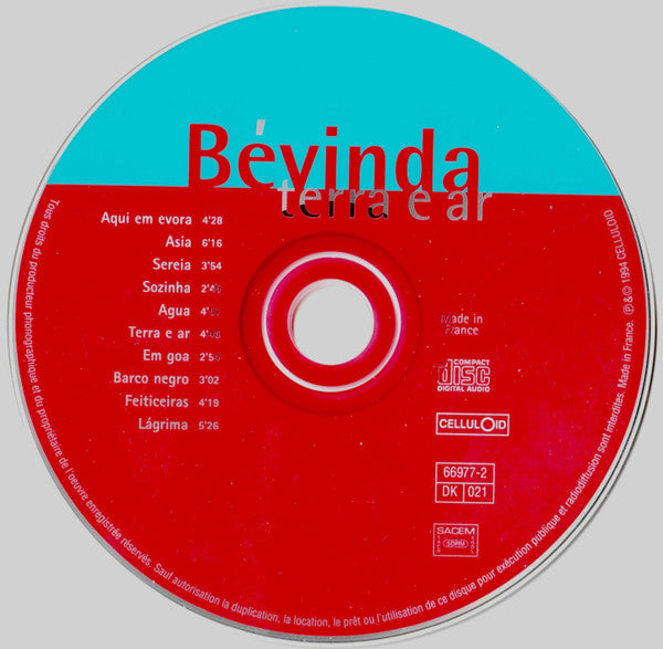 Bévinda : Terra E Ar (CD, Album)
