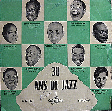 Various : 30 Ans De Jazz 1 (10", Comp, Mono)