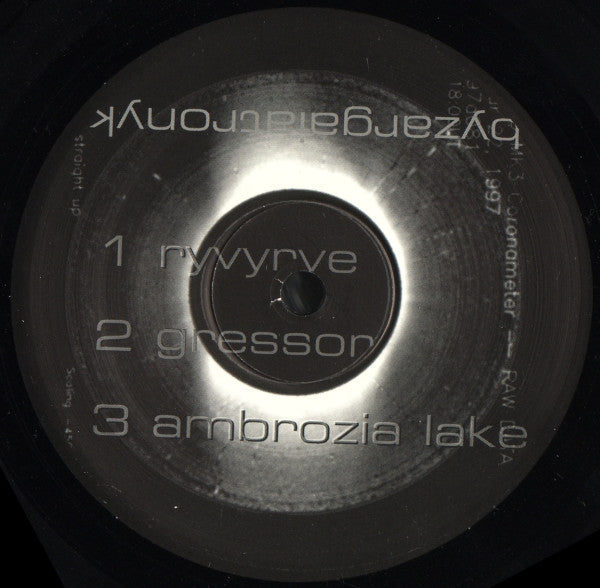 Byzar : Gaiatronyk Vs. The Cheap Robots (2xLP, Album)