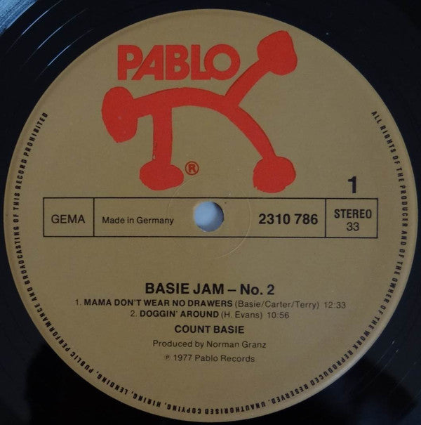 Count Basie : Basie Jam #2 (LP, Album, Gat)
