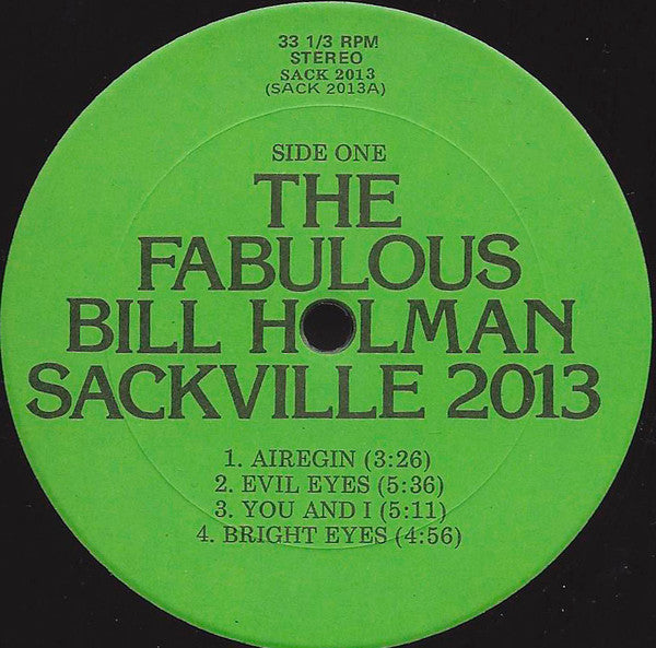Bill Holman : The Fabulous Bill Holman (LP, Album, Mono, RE)