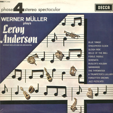 Werner Müller And His Orchestra* : Werner Müller Plays Leroy Anderson (LP, Album)