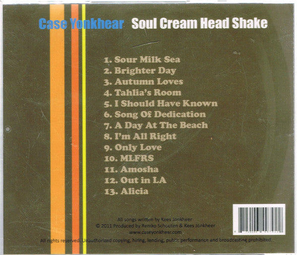 Case Yonkhear : Soul Cream Head Shake (CD, Album)
