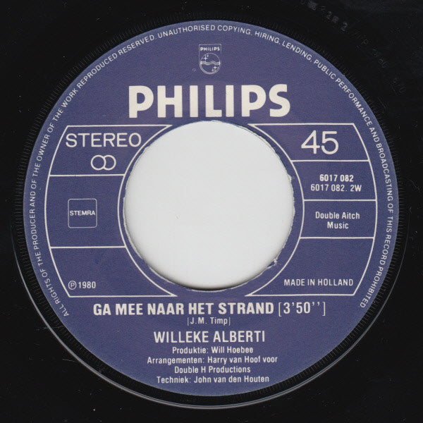 Willeke Alberti : Het Oude Huis  (7", Single)