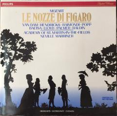 Wolfgang Amadeus Mozart, The Academy Of St. Martin-in-the-Fields, Sir Neville Marriner, José van Dam, Barbara Hendricks, Ruggero Raimondi, Lucia Popp, Agnes Baltsa, Robert Lloyd (4), Felicity Palmer, Aldo Baldin, Neil Jenkins, Donald Maxwell, Cathryn Pope : Le Nozze Di Figaro Highlights (LP, Promo)