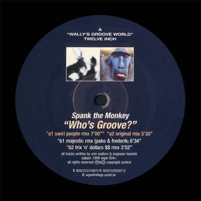 Spank Da Monkey : Who's Groove? (12")