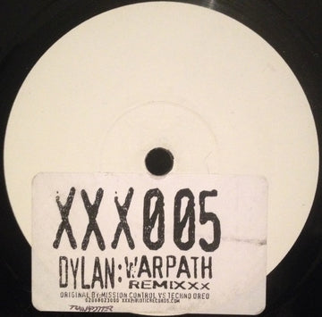 Dylan : Warpath (Remixxx) (10", S/Sided, W/Lbl)