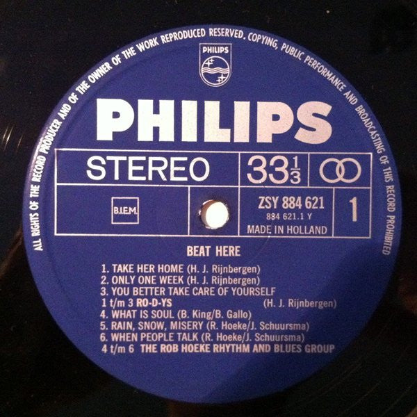 Various : Beat Here (LP, Comp, Club)