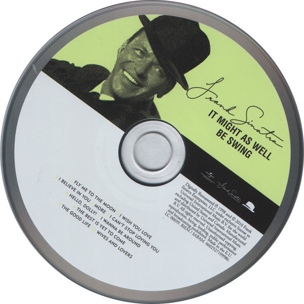 Frank Sinatra & Count Basie Orchestra : It Might As Well Be Swing (CD, Album, RE, RM)