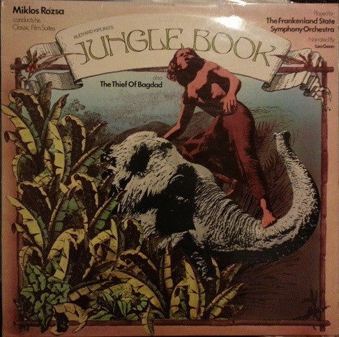 Miklós Rózsa Played By Frankenland State Symphony Orchestra Narrated By Leo Genn : Rudyard Kipling's Jungle Book / The Thief Of Bagdad (LP, Mono)