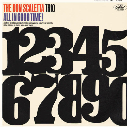 The Don Scaletta Trio : All In Good Time! (LP, Album, Mono)