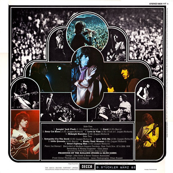 The Rolling Stones : Get Yer Ya-Ya's Out! - The Rolling Stones In Concert (LP, Album)