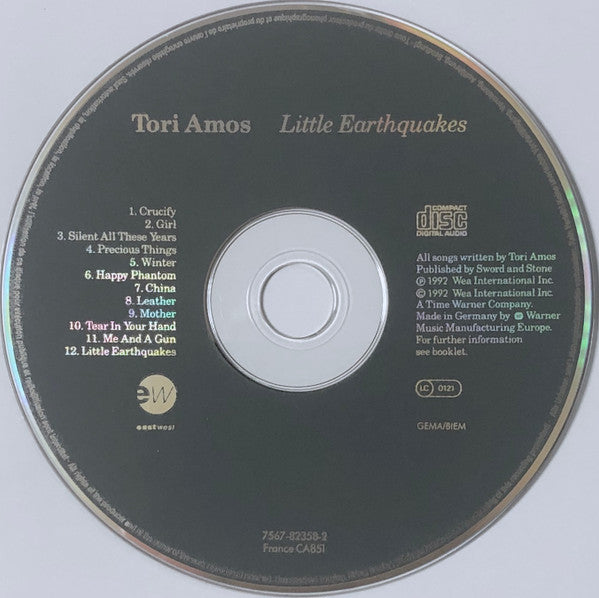 Tori Amos : Little Earthquakes (CD, Album, RE)
