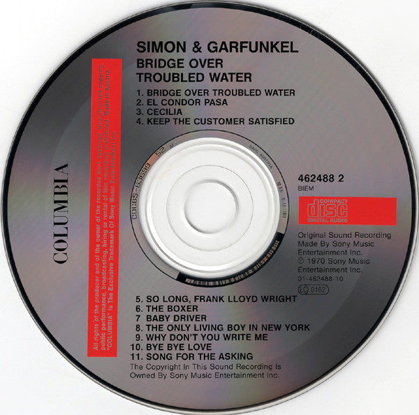 Simon & Garfunkel : Bridge Over Troubled Water (CD, Album, RE)