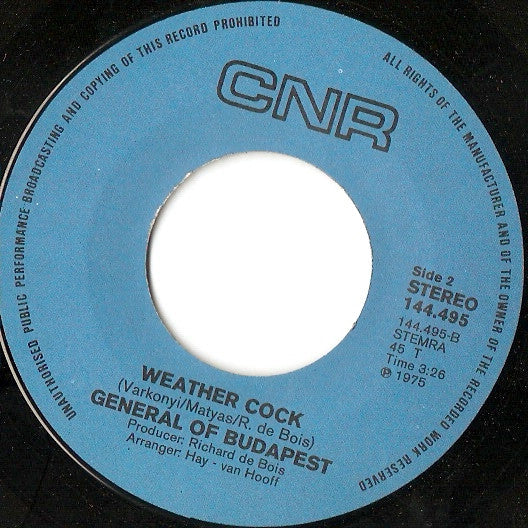 General Of Budapest* : Everybody Join Us (7", Single, Blu)