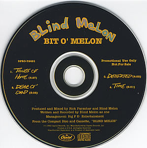 Blind Melon : Bit O' Melon (CD, Promo, Smplr)