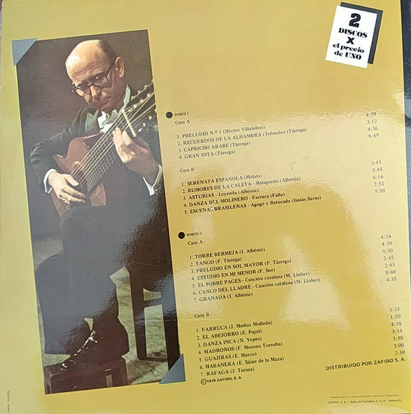 Narciso Yepes : Narciso Yepes (2xLP, Comp, Gat)