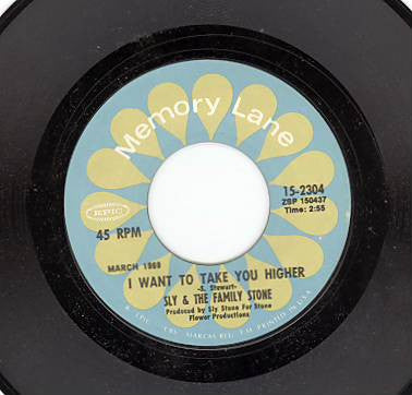 Sly & The Family Stone : Stand! / I Want To Take You Higher (7", Single, RE)