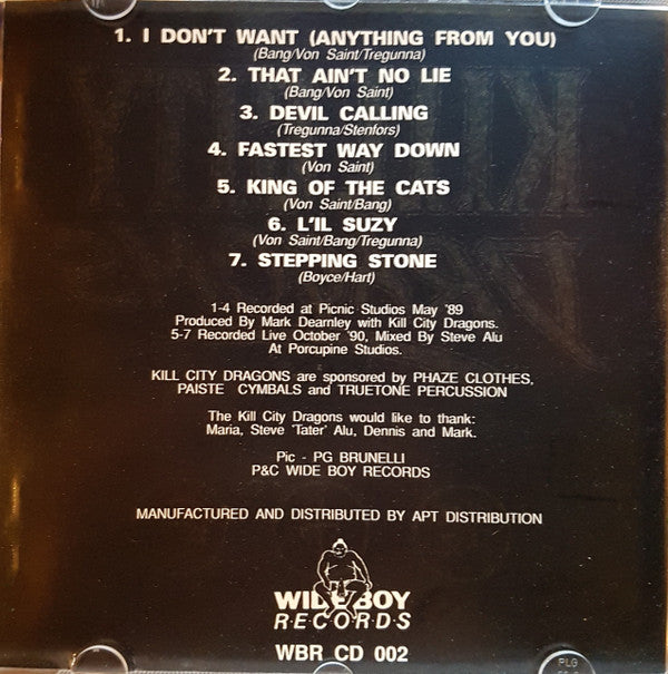 Kill City Dragons : Kill City Dragons (CD, Album)