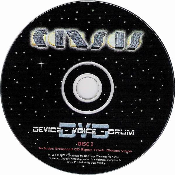 Kansas (2) : Device - Voice - Drum (CD, Album + CD, Album, Enh)