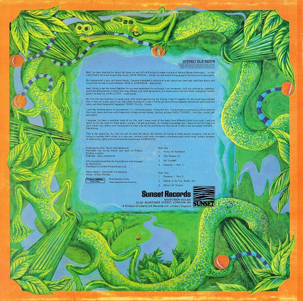 Hawkwind : Hawkwind (LP, Album, RE, RP)
