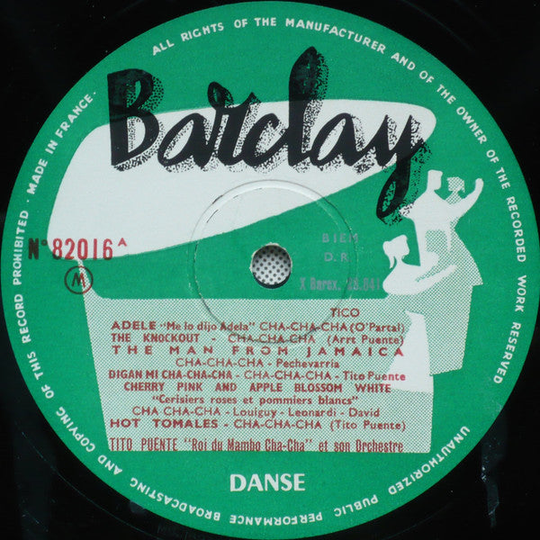 Tito Puente And His Orchestra : Cha-Cha-Cha (LP)