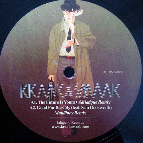 Kraak & Smaak : The Future Is Yours / Good For The City  (12")