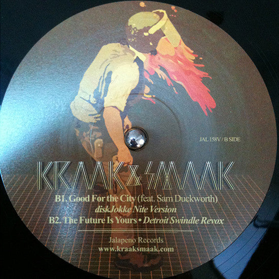 Kraak & Smaak : The Future Is Yours / Good For The City  (12")