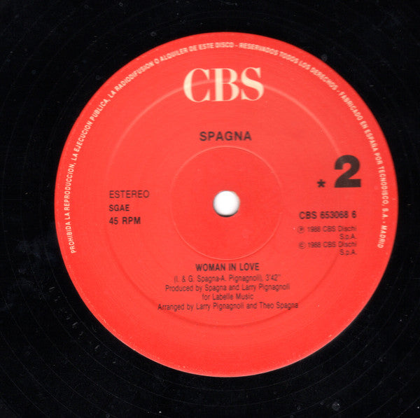 Spagna* : I Wanna Be Your Wife (Extended Version) (12", Maxi)