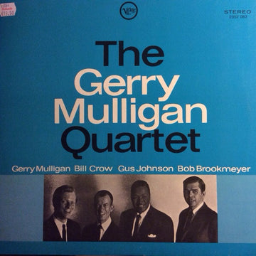 Gerry Mulligan Quartet : The Gerry Mulligan Quartet (LP, Album, RE)