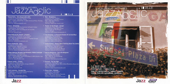 Various : Jazzadelic 05.4 (High-Fidelic Jazz Vibes) (CD, Comp, Promo)