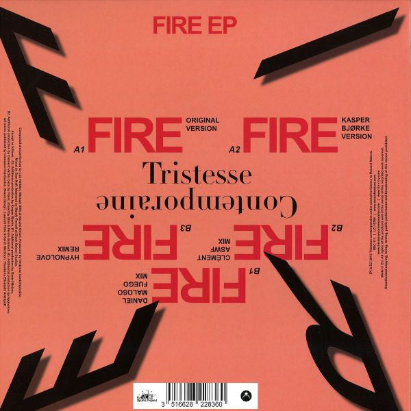 Tristesse Contemporaine : Fire (12")