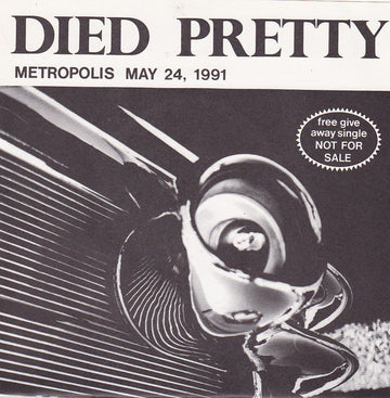 Died Pretty : Time / March Past (7", Met)