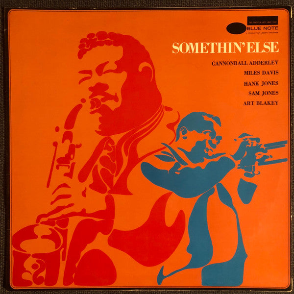 Cannonball Adderley : Somethin' Else (LP, Album, RE)