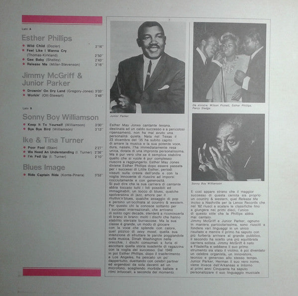 Various : Esther Phillips / Jimmy McGriff / Little Junior Parker / Sonny Boy Williamson / Ike & Tina Turner / Blues Image (LP, Comp)