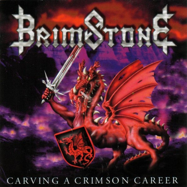 Brimstone : Carving A Crimson Career (CD, Album, Promo)