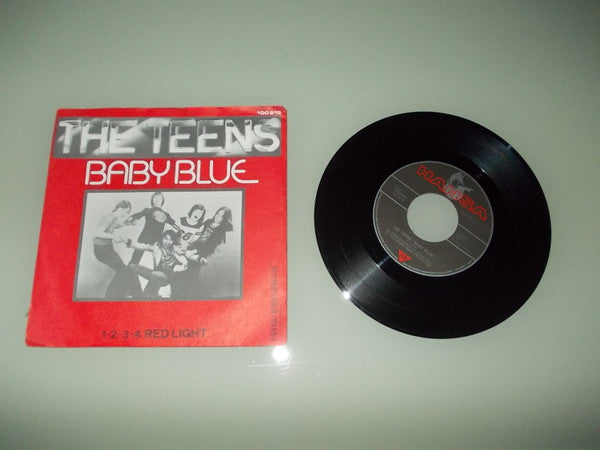 The Teens : Baby Blue / 1-2-3-4 Red Light (7", Single)
