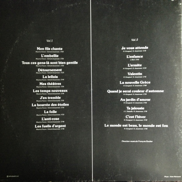Juliette Gréco : Juliette Gréco (2xLP, Comp)
