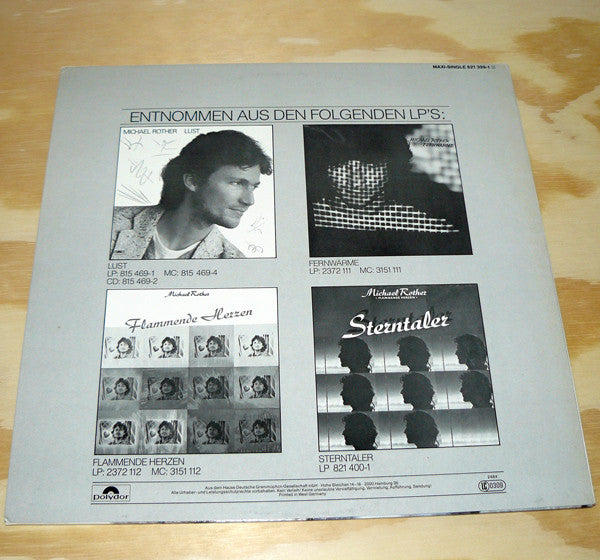 Michael Rother : Palmengarten (12", EP, Maxi, Promo)