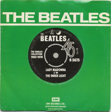 The Beatles : Lady Madonna c/w The Inner Light (7", Single, RE)