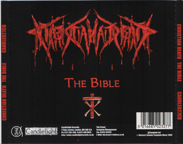 Christian Death : The Bible (CD, Comp)