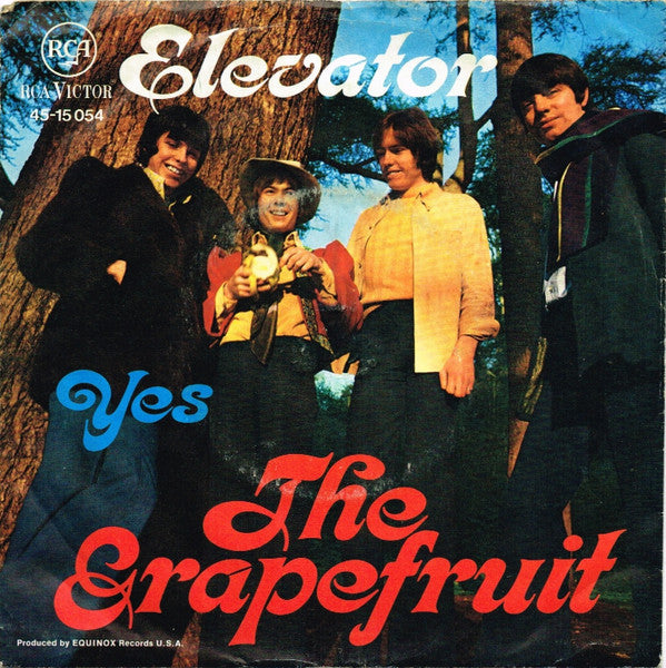 Grapefruit : Elevator / Yes (7", Single)