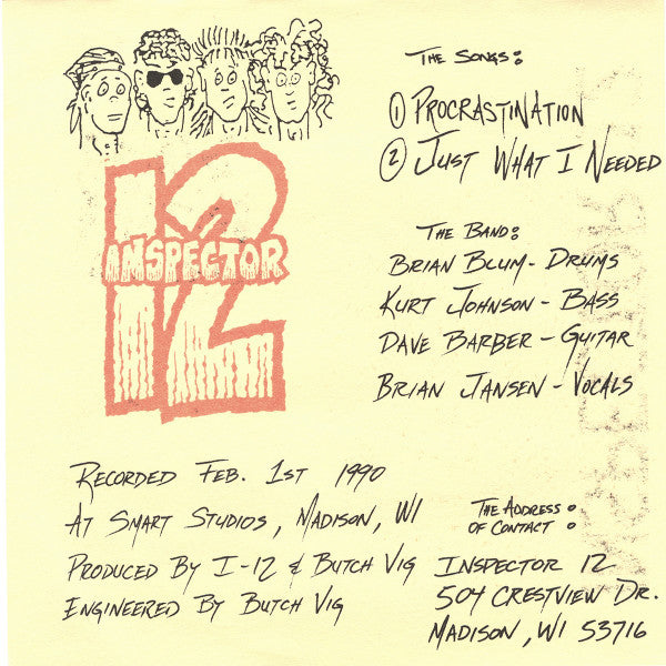 Libido Boyz / Inspector 12 : Libido Boyz / Inspector 12 (7")