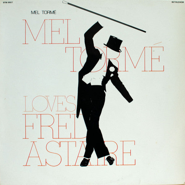 Mel Tormé : Loves Fred Astaire (LP, Album, RE)