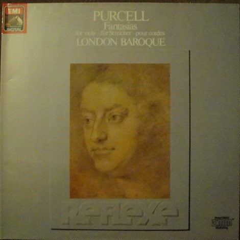 Henry Purcell - London Baroque : Fantasias For Viols (LP, Album, Gat)