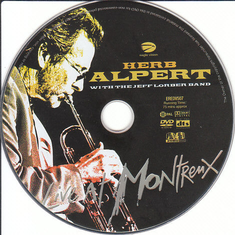 Herb Alpert : Live At Montreux 1996 (DVD-V, Multichannel, PAL)