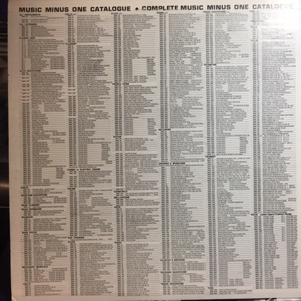 Various : Sing Or Play Along With Your Rhythm Section (LP, Album)