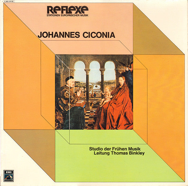 Johannes Ciconia - Studio Der Frühen Musik, Thomas Binkley : Johannes Ciconia (LP, Album, Red)