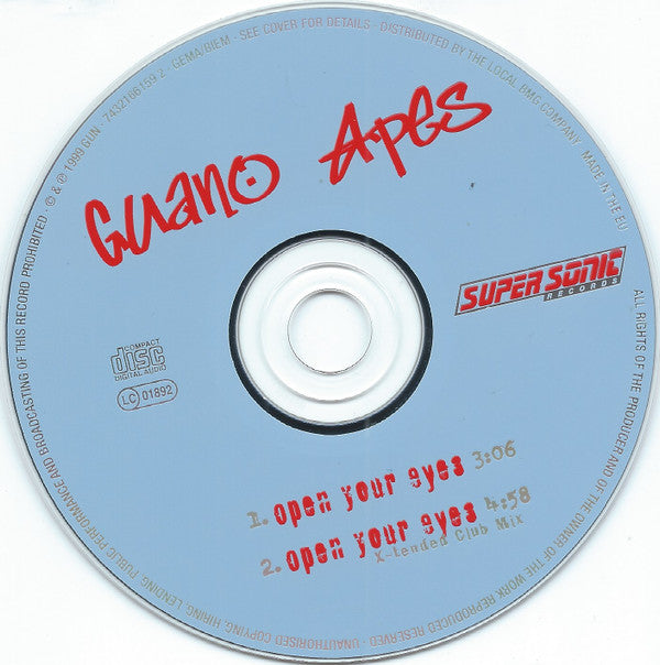 Guano Apes : Open Your Eyes (CD, Single, RE)