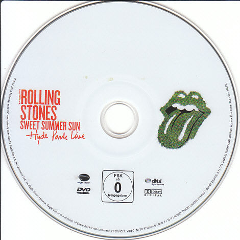 The Rolling Stones : Sweet Summer Sun (Hyde Park Live) (DVD-V, Multichannel, NTSC, Reg)